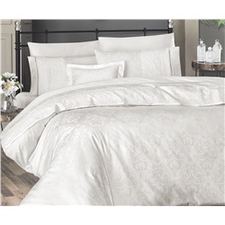 Сатиновое Постельное белье Евро 2 сп. V.I.P Moonlıght SATIN First Choice