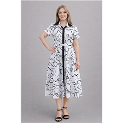 Женское платье 39065 / белый