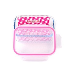 Форма д/запекания из термостекла BR 46064PF д/хранения с крышкой прямоугольная 650мл