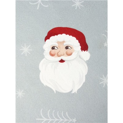Плед флисовый новогодний «Этель. Дед Мороз», 100×150 см, флис, пл.160 г/м²