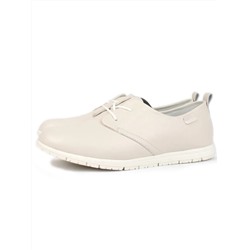 03-FDE16-1P BEIGE Полуботинки спортивные женские (натуральная кожа)