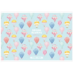 Альбом для рисования 12л., А4, на скрепке Greenwich Line "Air-balloon", 120г/м2