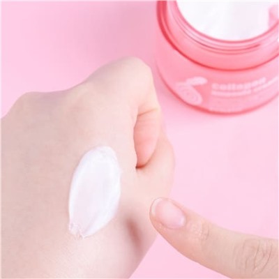Jigott Крем для лица увлажняющий с коллагеном / Zenzia Collagen Ampoule Cream, 70 мл