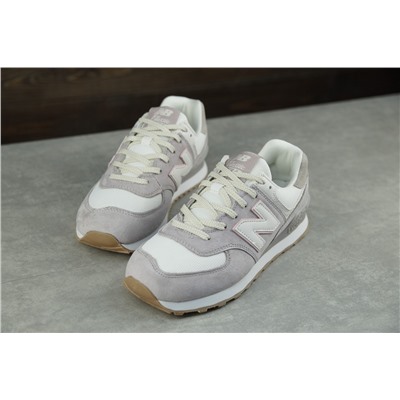 Премиальные New Balance 574 из натуральной замши