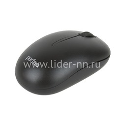 Мышь беспроводная PERFEO GLOBE 1000 DPI (черная)