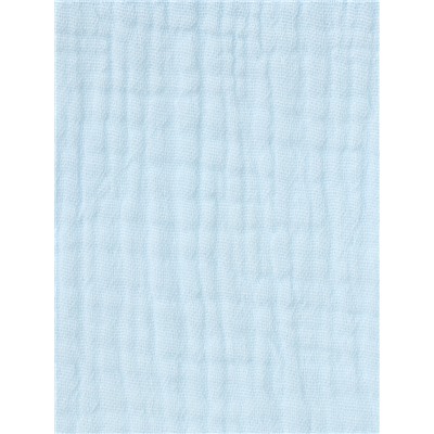 Пончо муслиновое детское LoveLife, 56×70 см, 100% хлопок, 120 г/м², голубое