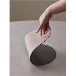 Салфетка сервировочная Drop, 33х41 см, коричневая/бежевая