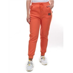 01 ORANGE Брюки спортивные женские на флисе (100% хлопок) 7986