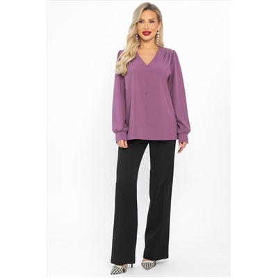 Блуза Марго (лиловая) Б14633-43М