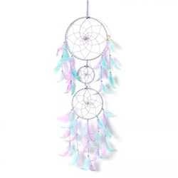 Ловец снов с подсветкой, Dream Catcher with Lights (Pink-Purple), произв. Duli