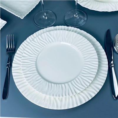 305-305 Набор из 6 тарелок 21,5х2см САВАННА в под.уп.(х6)Фарфор