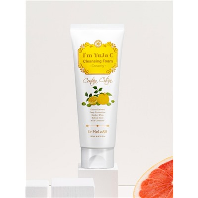 Dr.MeLoSo Пенка для умывания лица с витамином C / I'm YuJa C Cleansing Foam Creamy, 130 мл