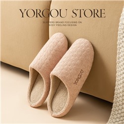 Japanese slippers, keep warm demi-season footwear indoor, soft sole