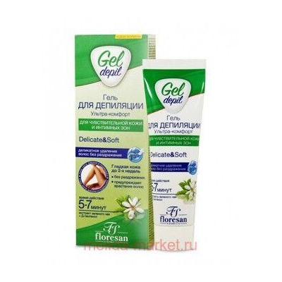 Ф-606 Gel-depil Гель для депиляции ультра-комфорт 100 мл
