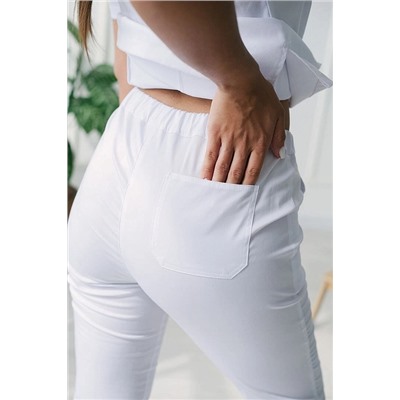 Брюки медицинские женские 1-02-04-0 / ADVA Белый (0F)