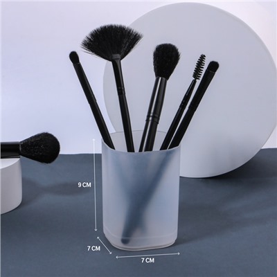 Подставка для хранения STANDART, 7×7×9 см, прозрачная, матовая