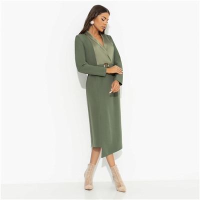 Платье с подплечниками, Простая магия элегантности (с поясом)