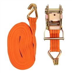 Ремень багажный с крюками, 10 x 0.038м, храповой механизм Stels