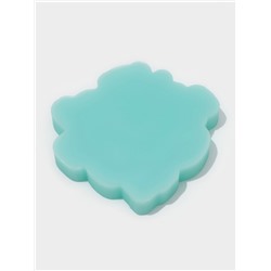 Молд для заливки новогодний «Праздник», силикон, 8×8 см, бирюзовый