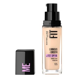 2 Maybelline Тональный крем ФИТ МИ в стекле 105