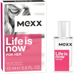 Mexx Life is Now Woman Туалетная вода, 15 мл
