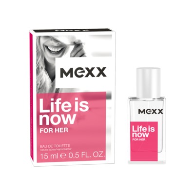 Mexx Life is Now Woman Туалетная вода, 15 мл
