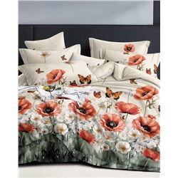 Постельное белье бязь люкс / Маки