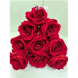 Алая роза 60см  ЦЕНА ЗА 1 ШТ