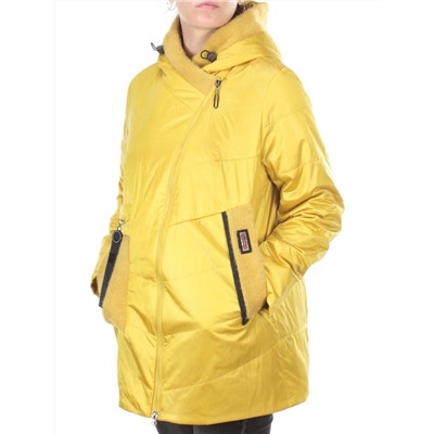 22-307 YELLOW Куртка демисезонная женская AKiDSEFRS (100 гр.синтепона)