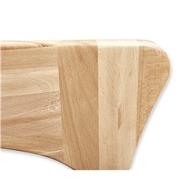 Деревянный стул SHT-S63 кож.зам
                        прозрачный лак / черный