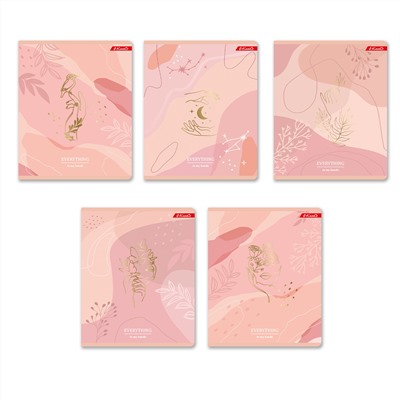 Тетрадь A5 96л клетка Романтика "Светоч" 96ТСК5_6_3_1/Россия