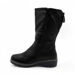Зимние женские сапоги Н3582-1 черные