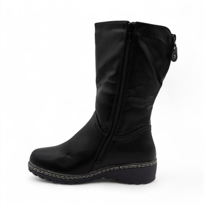 Зимние женские сапоги Н3582-1 черные