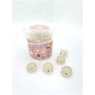 Мялка - антистресс «Hedgehog», mix, 1 банка, 20 шт. (12,3*13 см)