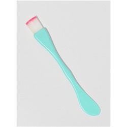 Кисть для масок, двусторонняя, с лопаткой, 15.5 (±1) см, МИКС