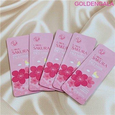 LAIKOU SAKURA SLEEPING FACE MASK Ночная маска с сакурой 3 г 089528