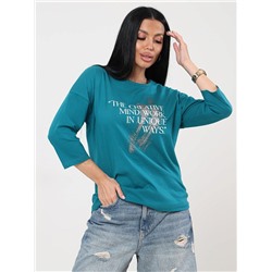 Футболка Фрактал петроль ИвК