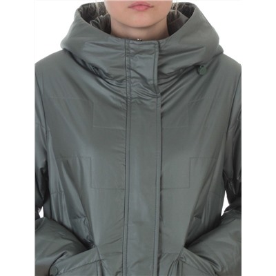 9616 GREEN Куртка демисезонная женская (100 гр. холлофайбер)
