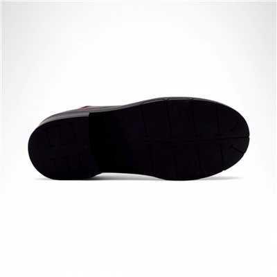 Туфли Q181-32 черно красные