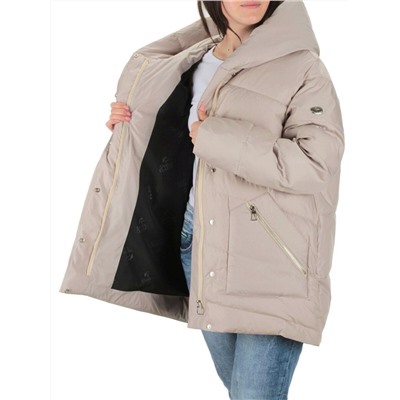 22359 BEIGE Куртка зимняя женская (200 гр. холлофайбера)