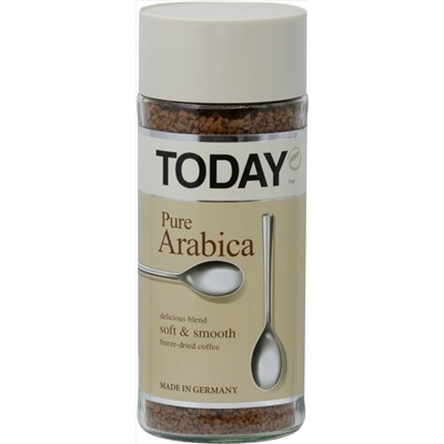 TODAY. Pure Arabica 95 гр. стекл.банка