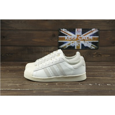 Adidas SUPERSTAR ‘SIZE TAG из натуральной кожи и замши