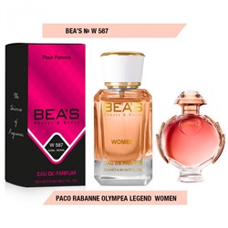 Beas W587 Paco Rabanne Olympea Legend For Women edp 50 ml, Парфюм женский Beas W587 создан по мотивам аромата Paco Rabanne Olympea Legend