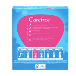 Carefree Slipeinlage Cotton Aloe Normal 56 St, Карефри Прокладки ежедневные Нормал с алоэ, 56шт, 3 упаковки (168 шт)