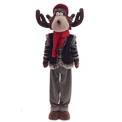 GAEM Игрушка набивная "Олень" (телескоп ноги), L93 W44 H191/109 см