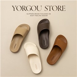 Lightweight slide, summer slippers, men's non-slip footwear indoor