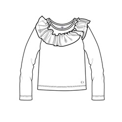 Блузка для девочки