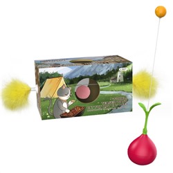 Игрушка неваляшка-дразнилка для кошек 2в1 Н2305Е