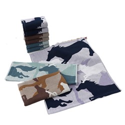 Towel towel three -layer cotton gauze tire towel hanging towels and wind series kitchen towels to rub hand towel wholesale