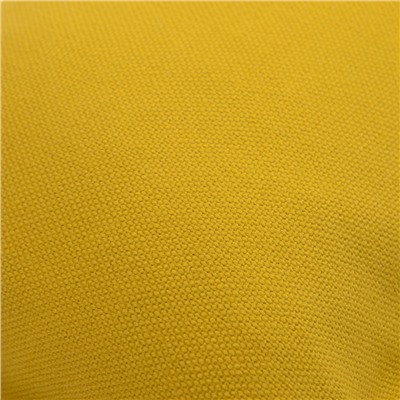 Чехол на подушку из фактурного хлопка горчичного цвета с контрастным кантом из коллекции Essential, 30х50 см